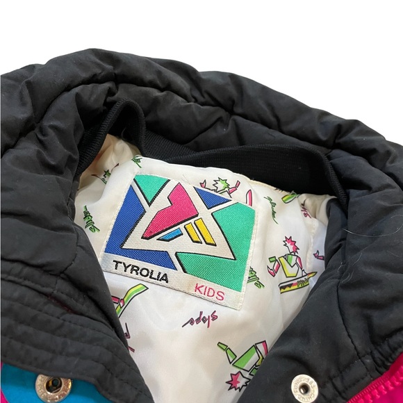 Tyrolia vintage kids snow jacket - Picture 4 of 7